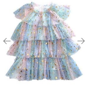 Lola and the Boys pastel star dress